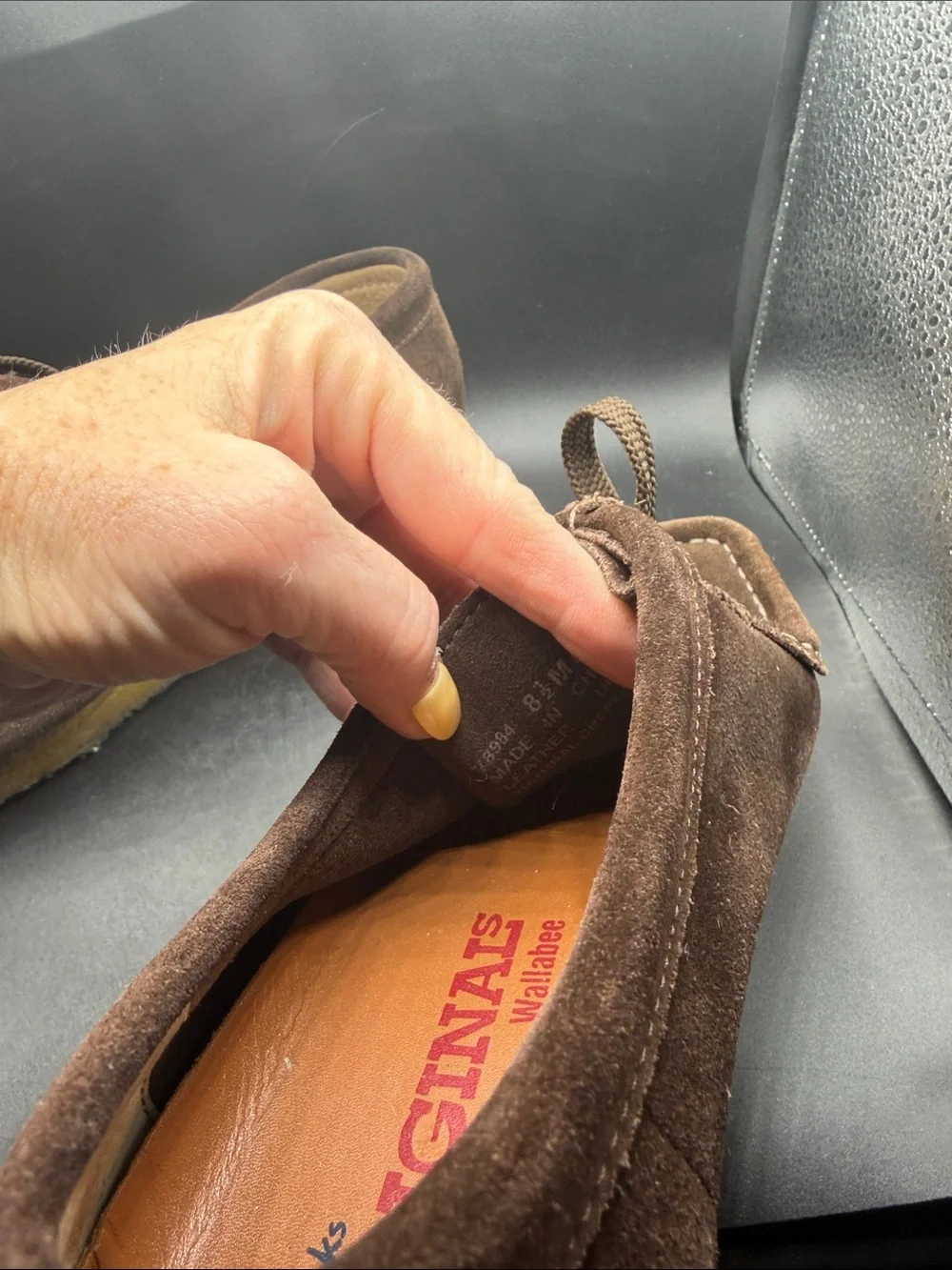 The original Wallabee Clark Shoes